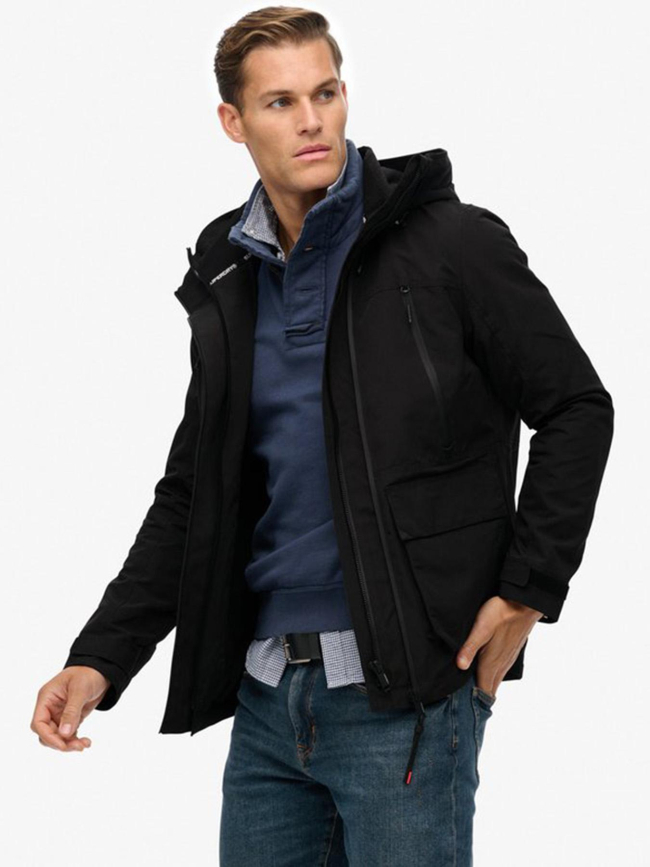 Veste coupe-vent ultimate noir homme - Superdry