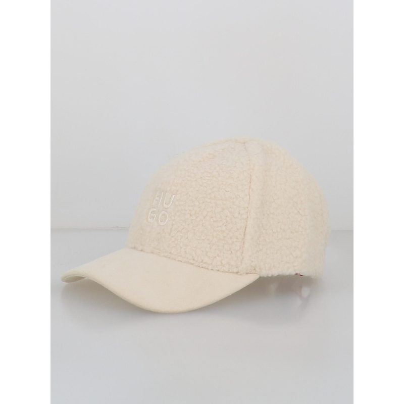 Casquette en polaire ally beige femme - Hugo