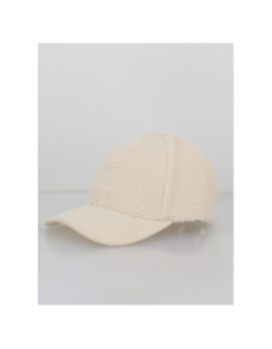Casquette en polaire ally beige femme - Hugo