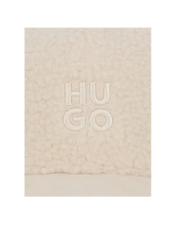 Casquette en polaire ally beige femme - Hugo
