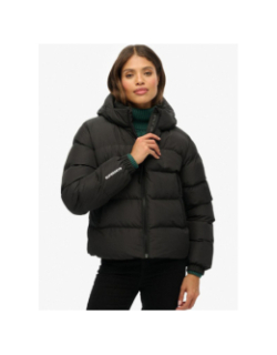 Doudoune à capuche sport noir femme - Superdry