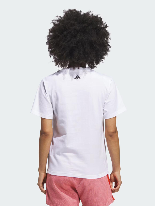 T-shirt à manches courtes farmmkt blanc femme - Adidas