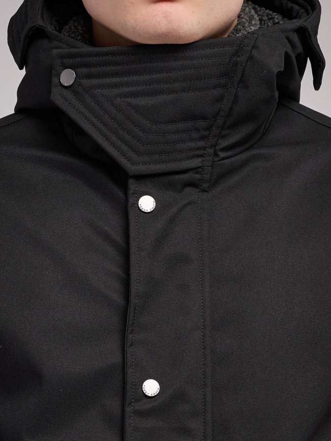 Parka à capuche p-donald noir homme - Teddy Smith