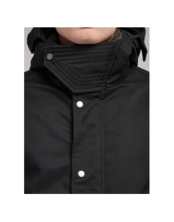 Parka à capuche p-donald noir homme - Teddy Smith