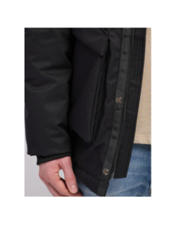 Parka à capuche p-donald noir homme - Teddy Smith