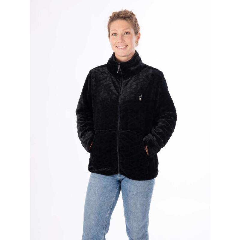 Veste polaire virlo noir femme - Aulp