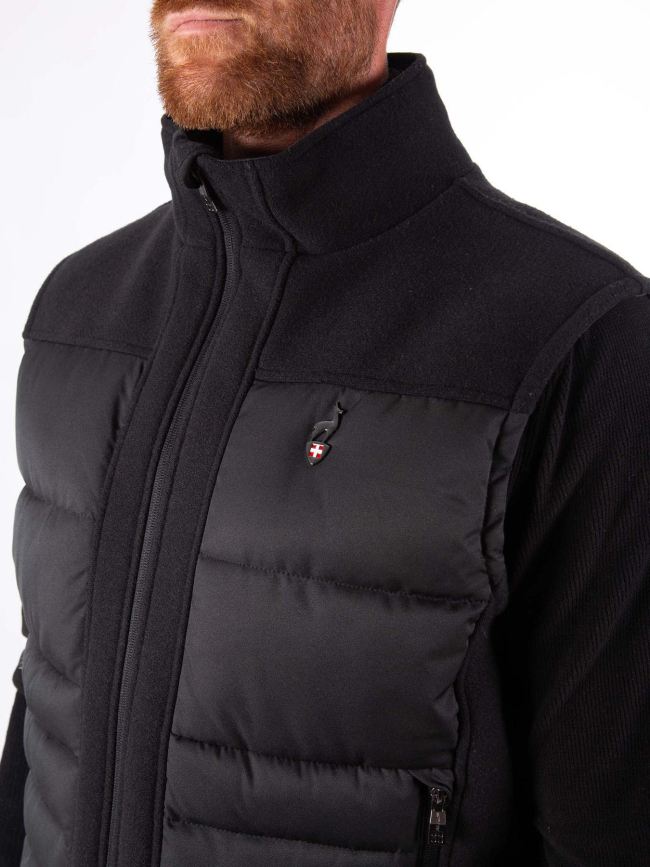 Veste hybride sans manches vlaki noir homme - Aulp