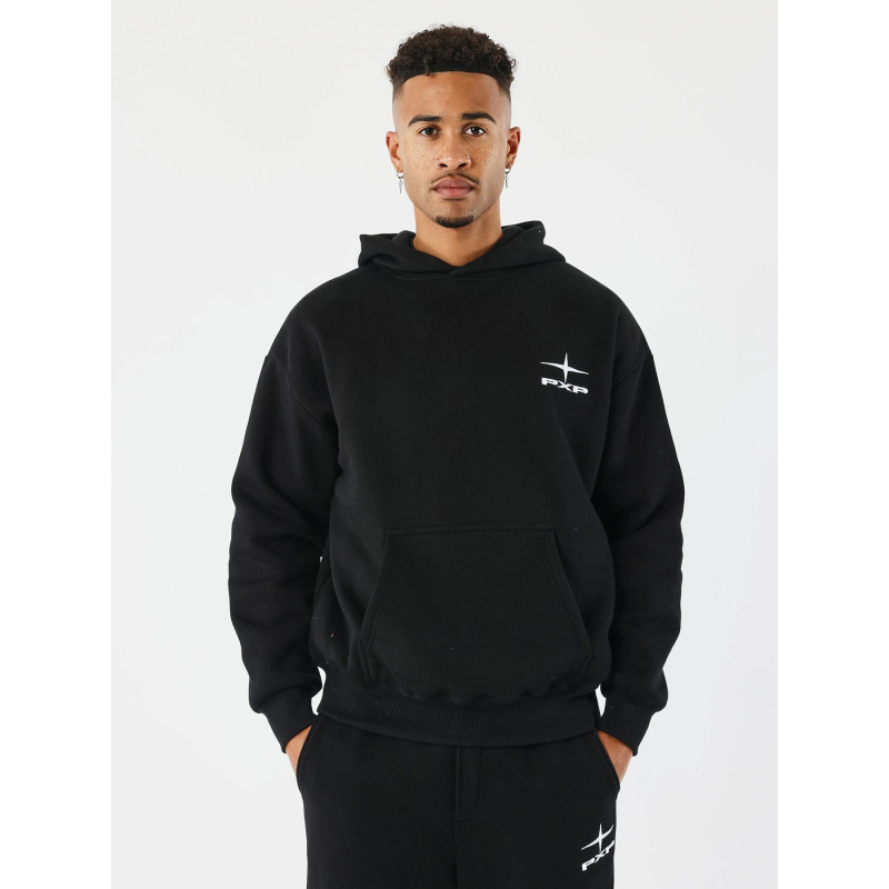 Sweat à capuche logo polaris noir homme - Project X Paris