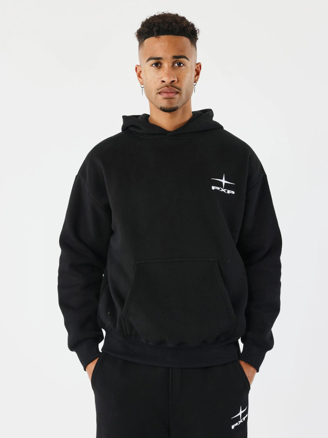 Sweat à capuche logo polaris noir homme - Project X Paris