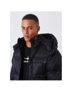Doudoune parka logoté noir homme - Project X Paris