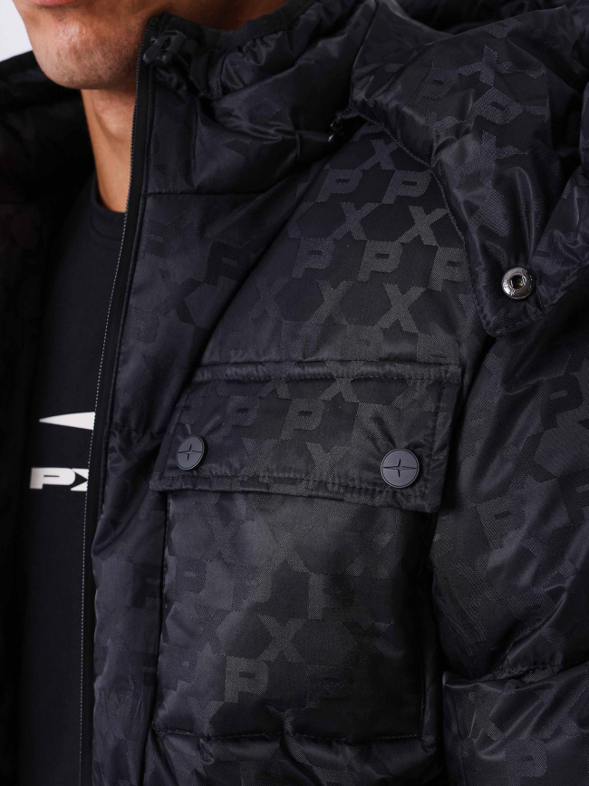 Doudoune parka logoté noir homme - Project X Paris