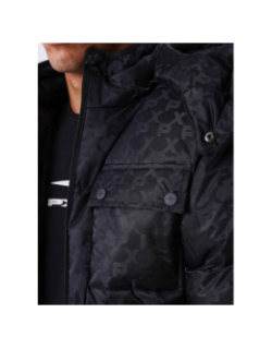 Doudoune parka logoté noir homme - Project X Paris