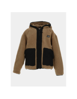 Veste polaire b-sherkan marron garçon - Teddy Smith