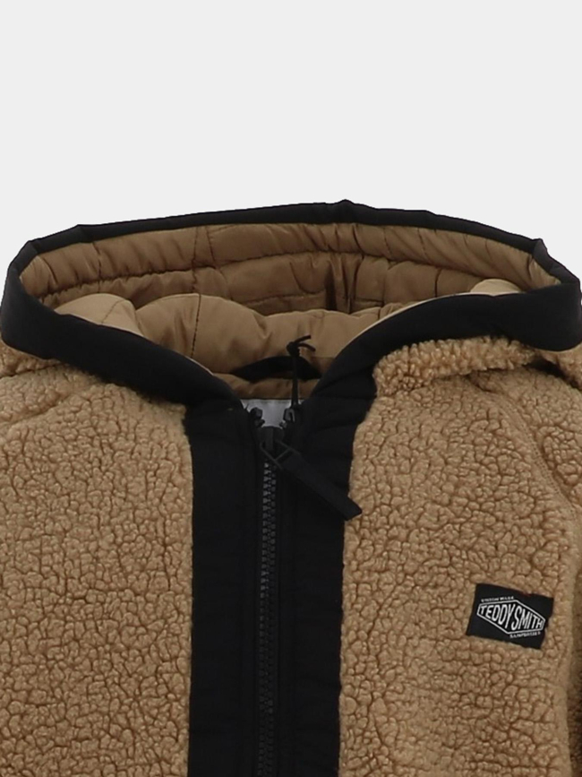 Veste polaire b-sherkan marron garçon - Teddy Smith