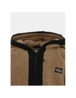 Veste polaire b-sherkan marron garçon - Teddy Smith