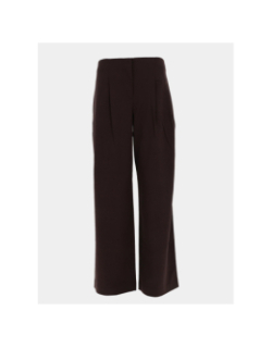 Pantalon fluide large vmsigga marron femme - Vero Moda