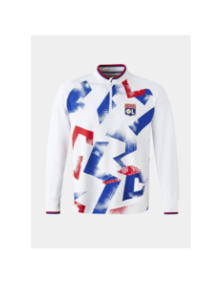 Sweat de football training fusion blanc enfant - Olympique Lyonnais