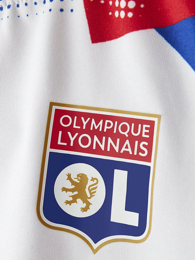 Ensemble training fusion blanc et bleu bébé - Olympique Lyonnais