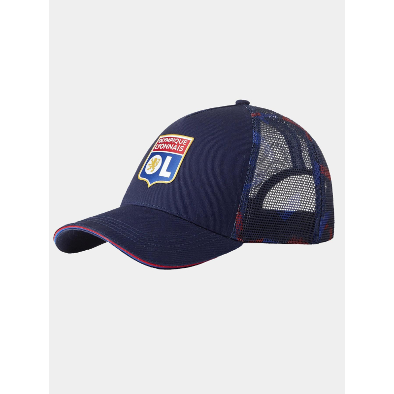 Casquette trucker training fusion bleu marine enfant - Olympique Lyonnais