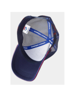 Casquette trucker training fusion bleu marine enfant - Olympique Lyonnais