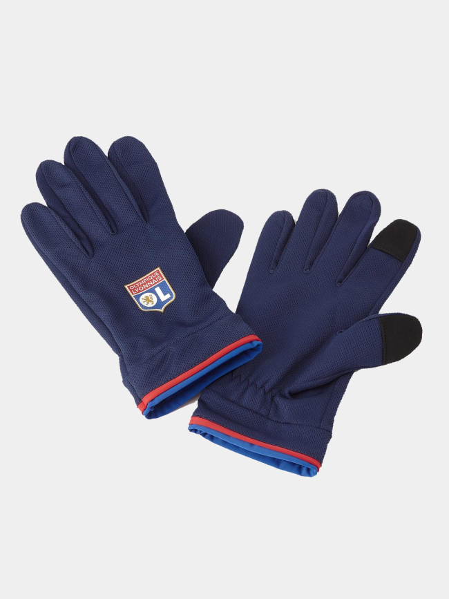 Gants d'entrainement bleu marine - Olympique Lyonnais