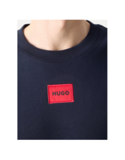 Sweat à col rond diragol bleu marine homme - Hugo