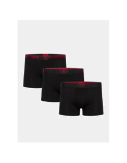Coffret cadeau 3 boxers en coton spray noir homme - Hugo