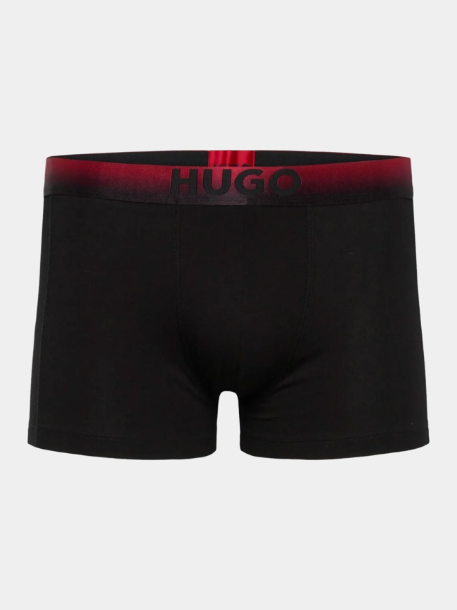 Coffret cadeau 3 boxers en coton spray noir homme - Hugo