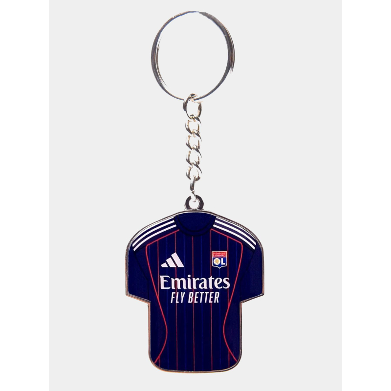 Porte-clés maillot extérieur 25/26 bleu marine - Olympique Lyonnais