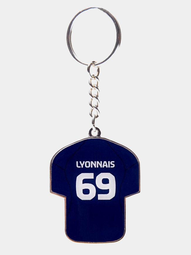 Porte-clés maillot extérieur 25/26 bleu marine - Olympique Lyonnais