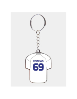 Porte-clés maillot domicile 25/26 blanc - Olympique Lyonnais
