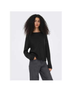 Pull en maille jdybigum noir femme - JDY