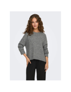 Pull bigum gris femme - Jdy