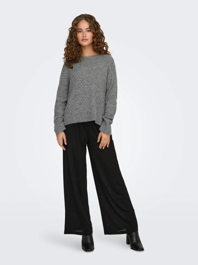 Pull bigum gris femme - Jdy