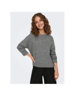 Pull bigum gris femme - Jdy