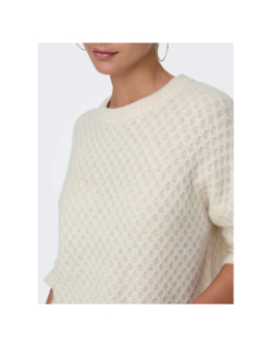 Pull en maille jdybigum écru femme - JDY