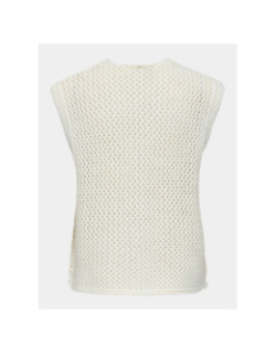 Gilet sans manche solene blanc femme - Only