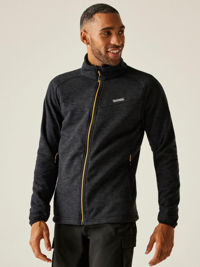 Polaire zippé rivake noir homme - Regatta