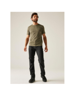 Pantalon technique outdoor geo II noir homme - Regatta