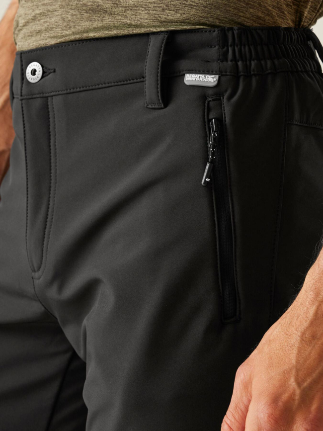 Pantalon technique outdoor geo II noir homme - Regatta