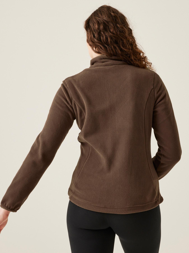 Polaire zippé floreo IV marron femme - Regatta