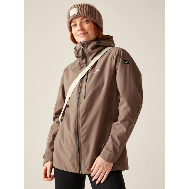 Veste impérméable birchdale II marron femme - Regatta