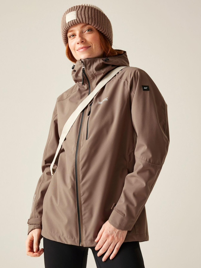 Veste impérméable birchdale II marron femme - Regatta