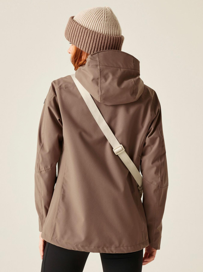Veste impérméable birchdale II marron femme - Regatta