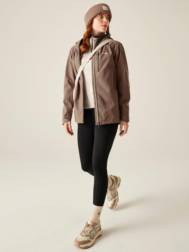 Veste impérméable birchdale II marron femme - Regatta