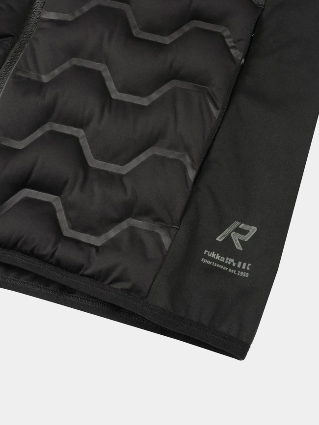 Veste de running sans manches maata noir homme - Rukka