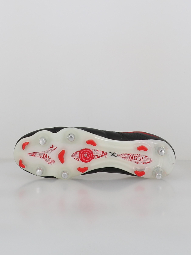 Crampons de rugby icon players 6s noir et rouge homme - Gilbert