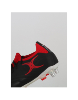 Crampons de rugby icon players 6s noir et rouge homme - Gilbert