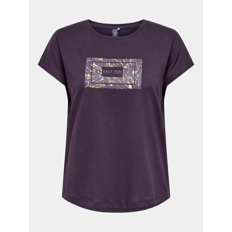 T-shirt de sport onpaub-joan violet femme - Only