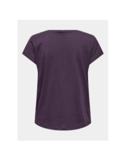 T-shirt de sport onpaub-joan violet femme - Only